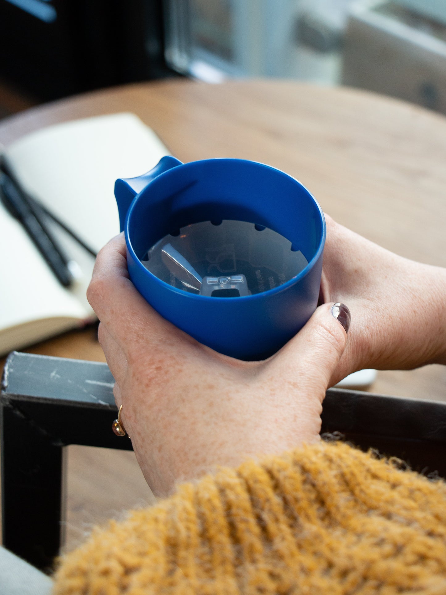 SASSCup, mensen met trillende handen kunnen drinken uit een gewone beker