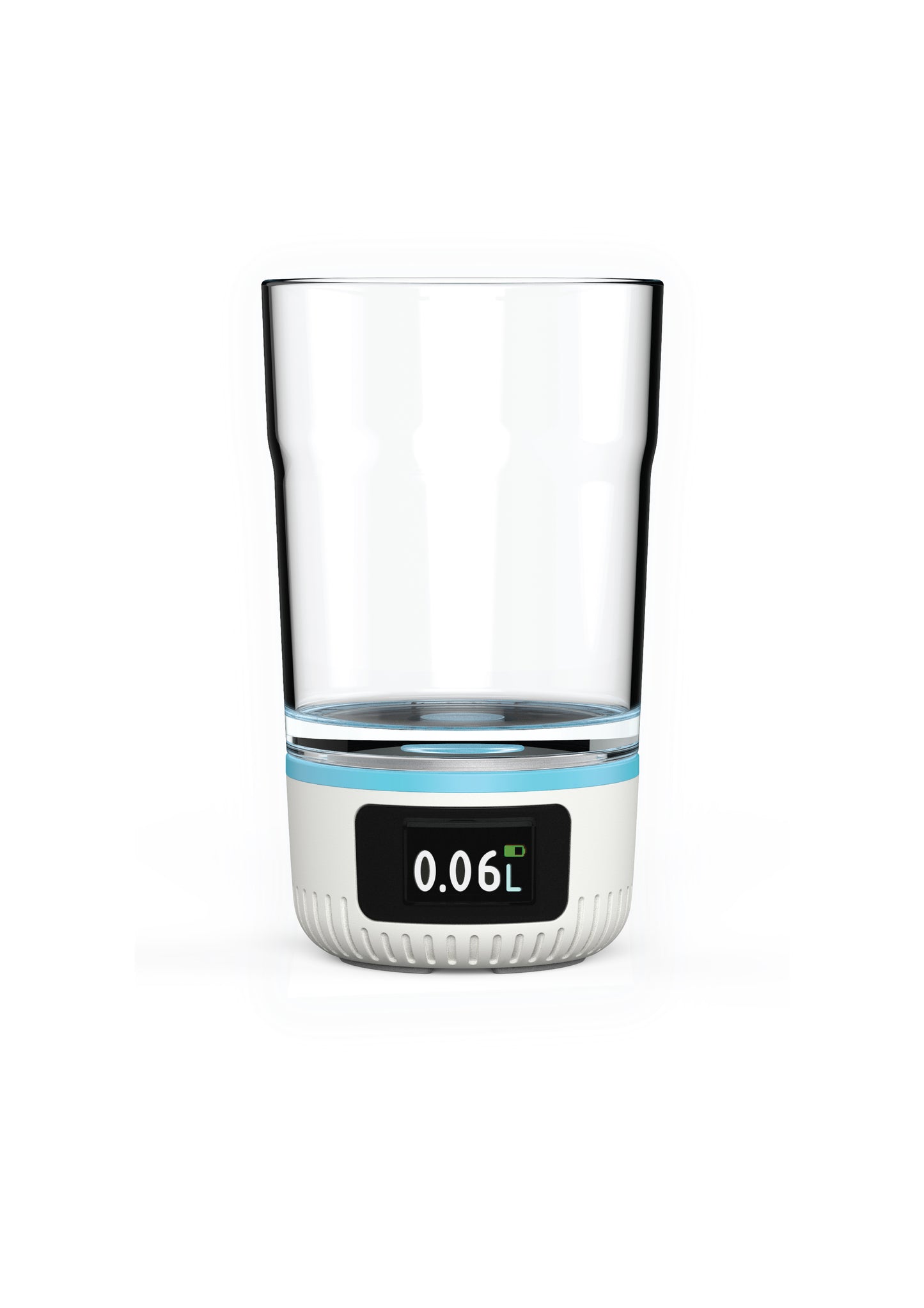 AquaTime: slim drinkglas stimuleert en monitort 24/7 vochtinname